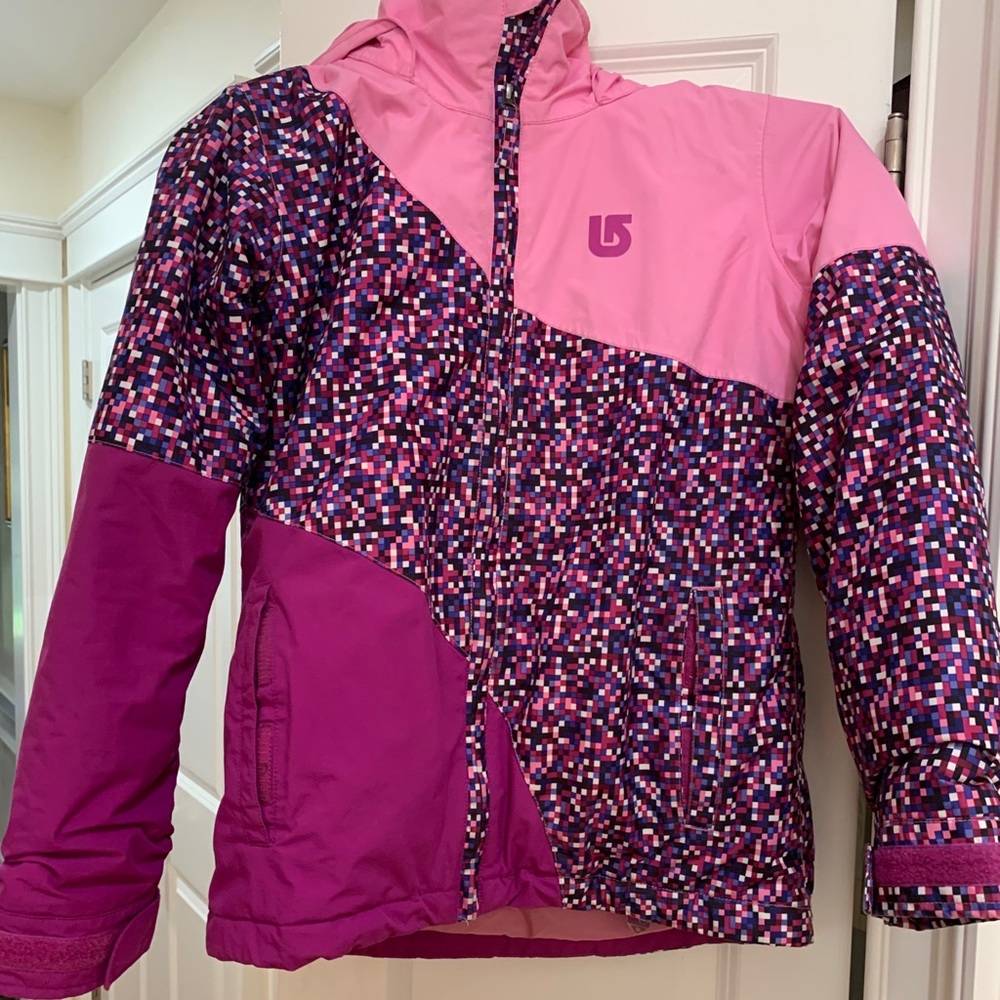 Girls Burton’s snow Pants and Jacket Size Medium